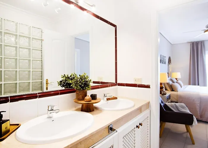 公寓 Ocean View 3bdr Balcon Atlantico 阿德耶